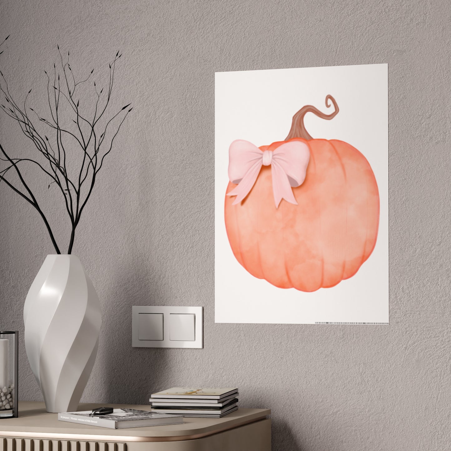 Boo Baby Pumpkin Gloss Posters