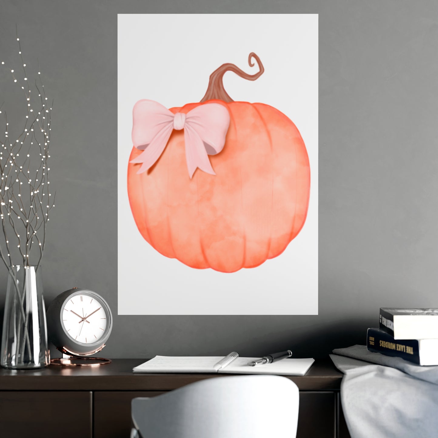 Boo Baby Pumpkin Vertical and Horizontal Matte Posters