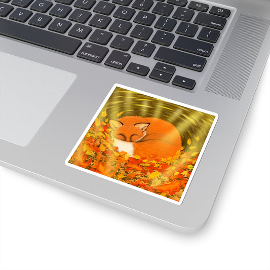 Lil Fox Kiss-Cut Stickers