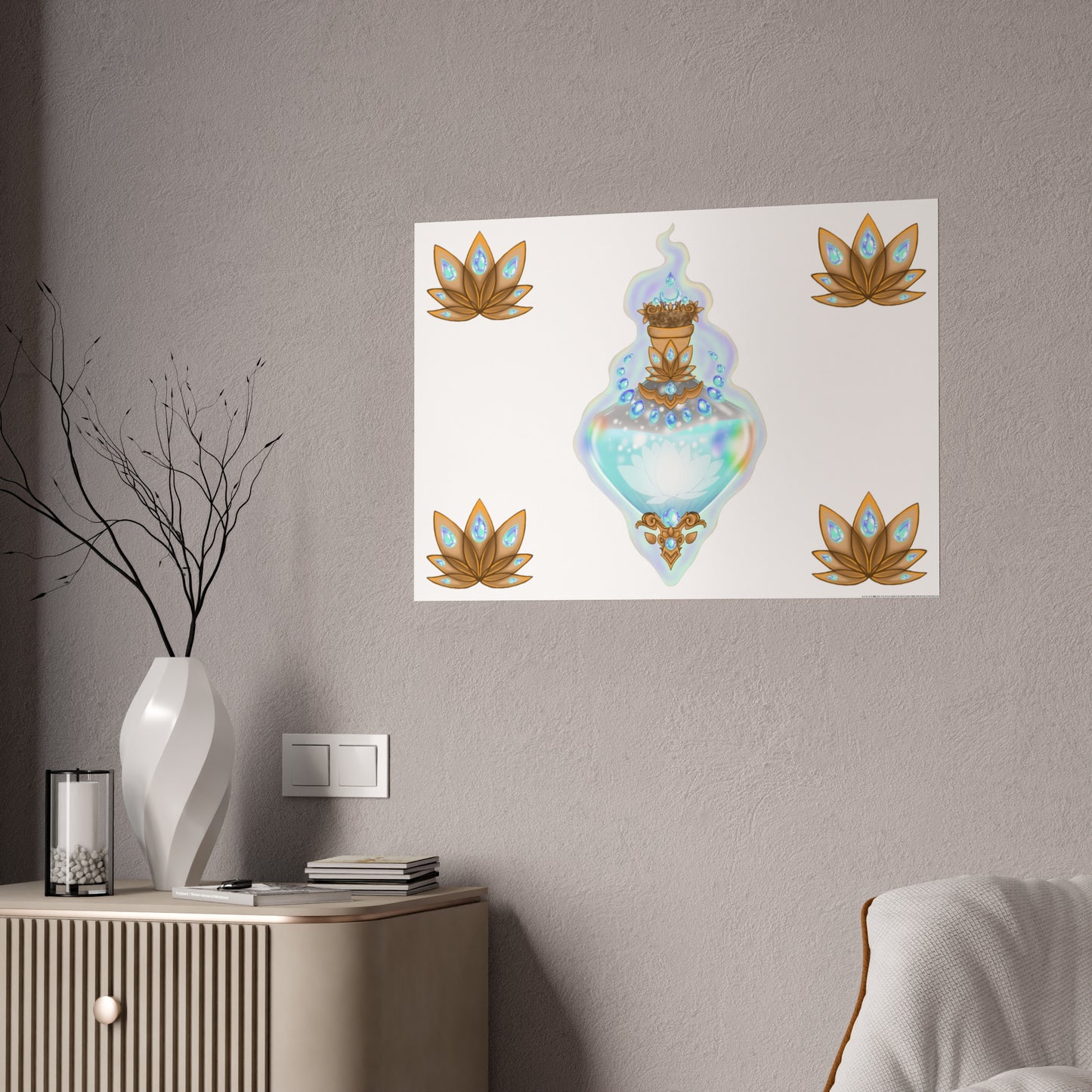 Lotus Elixir Gloss Posters