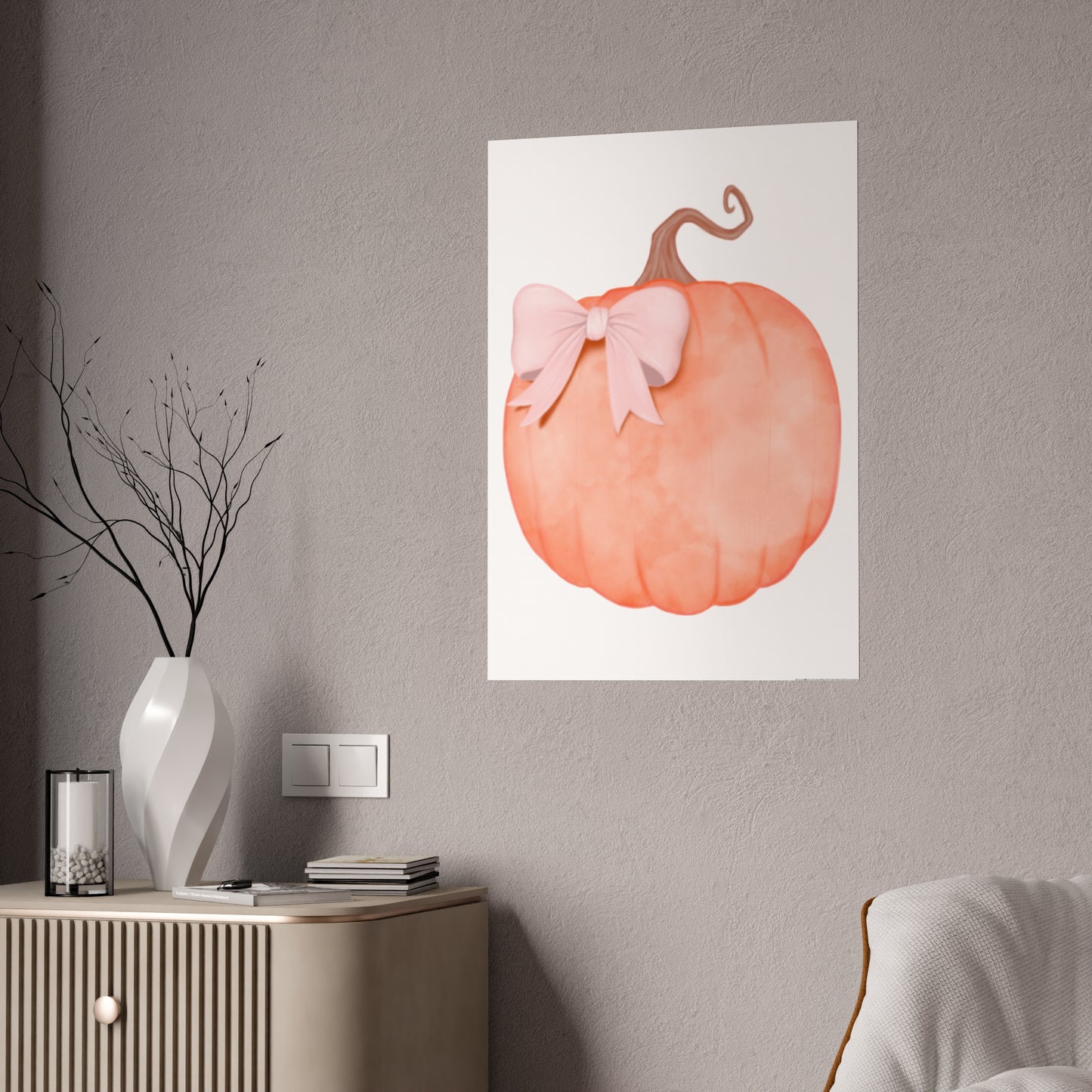 Boo Baby Pumpkin Gloss Posters