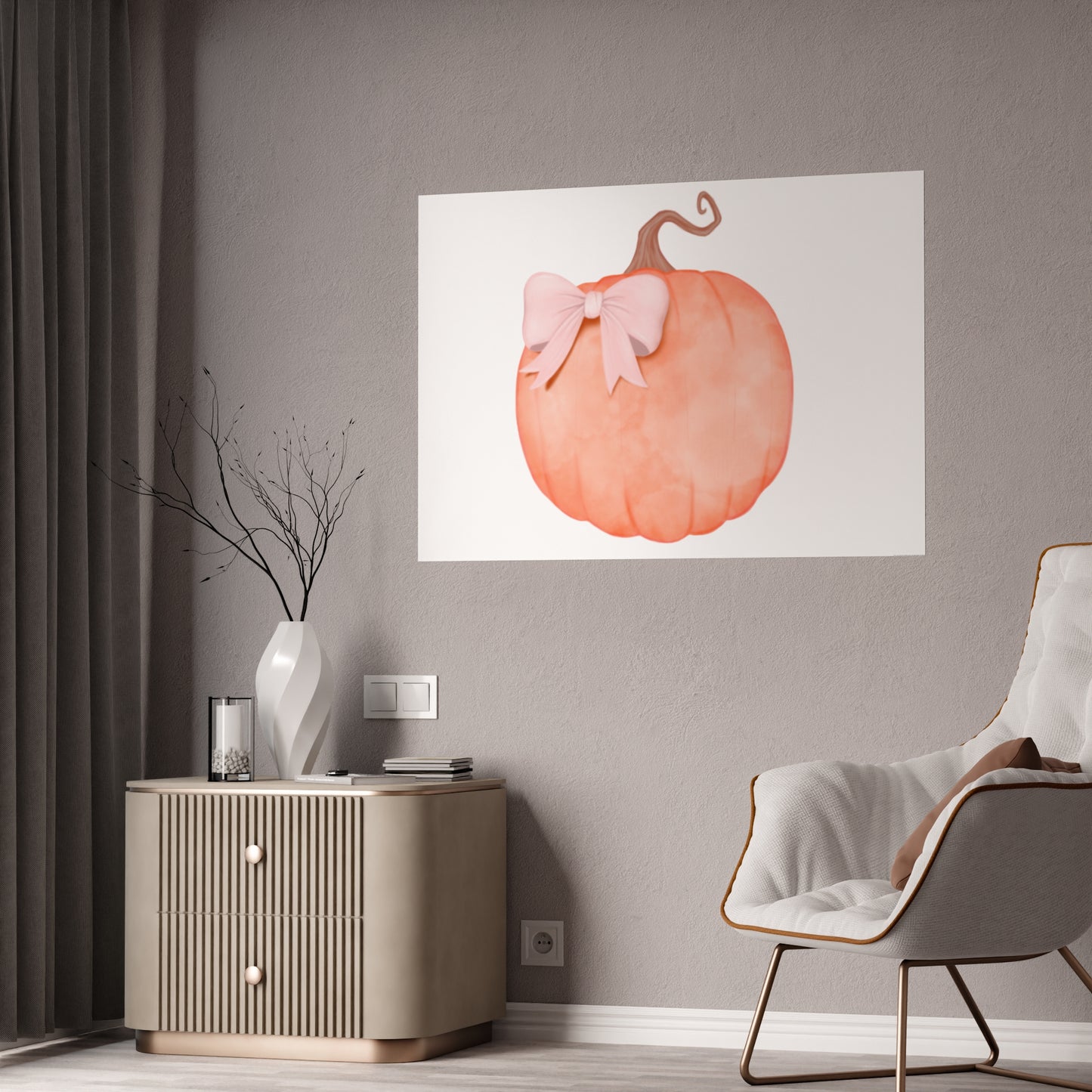 Boo Baby Pumpkin Gloss Posters