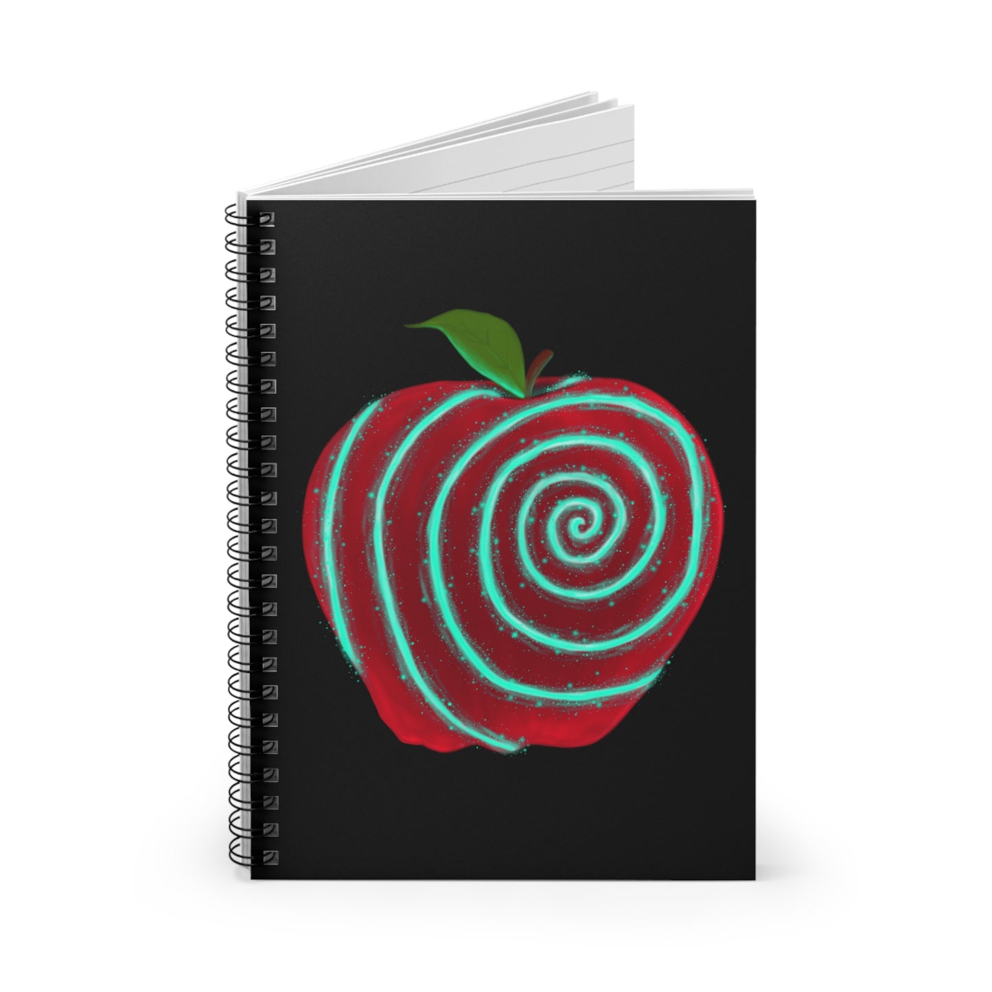 Apple's Twisted Heart Spiral Notebook - Ruled Line