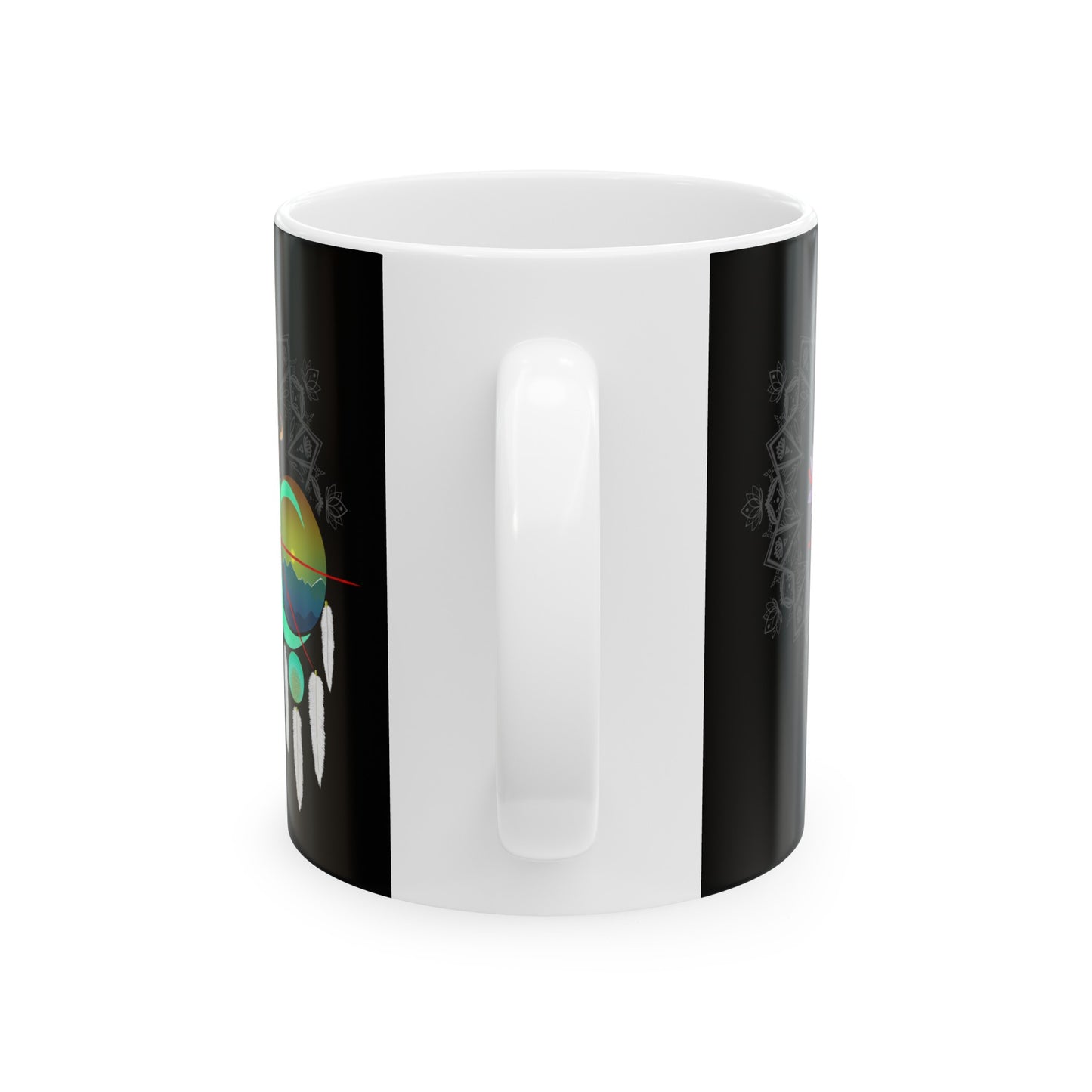 Lotus Dream Ceramic Mug, (11oz, 15oz)