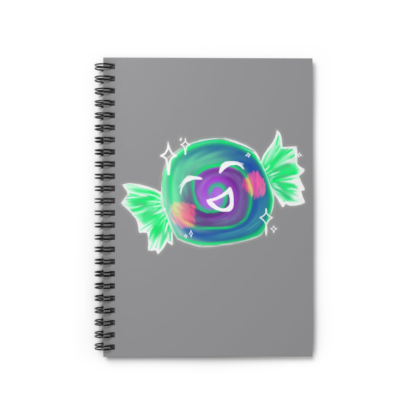 Art to Charmer Treats Tier Sweet Candy Spiral Notebook - Ruled Line