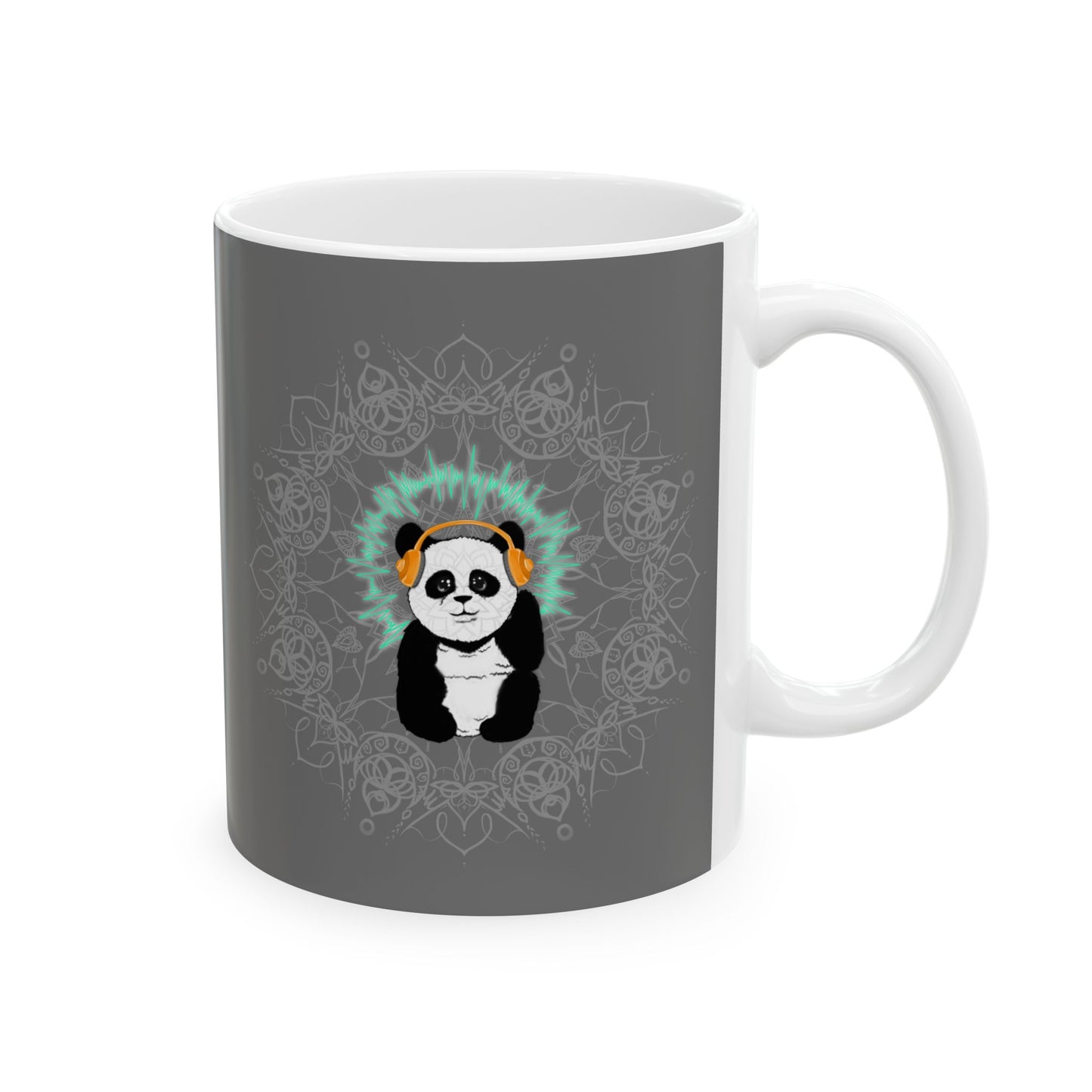 Panda Rhapsody Ceramic Mug, (11oz, 15oz)