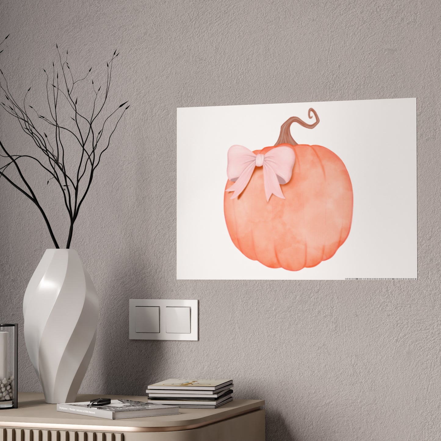 Boo Baby Pumpkin Gloss Posters