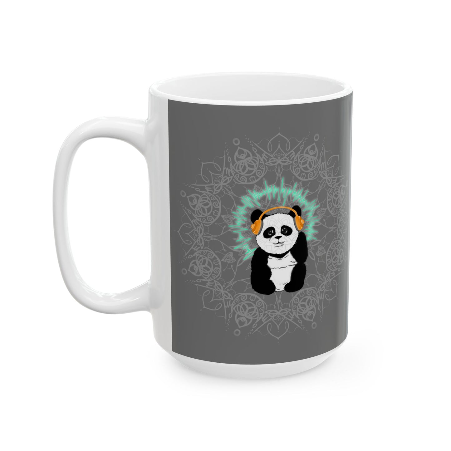 Panda Rhapsody Ceramic Mug, (11oz, 15oz)