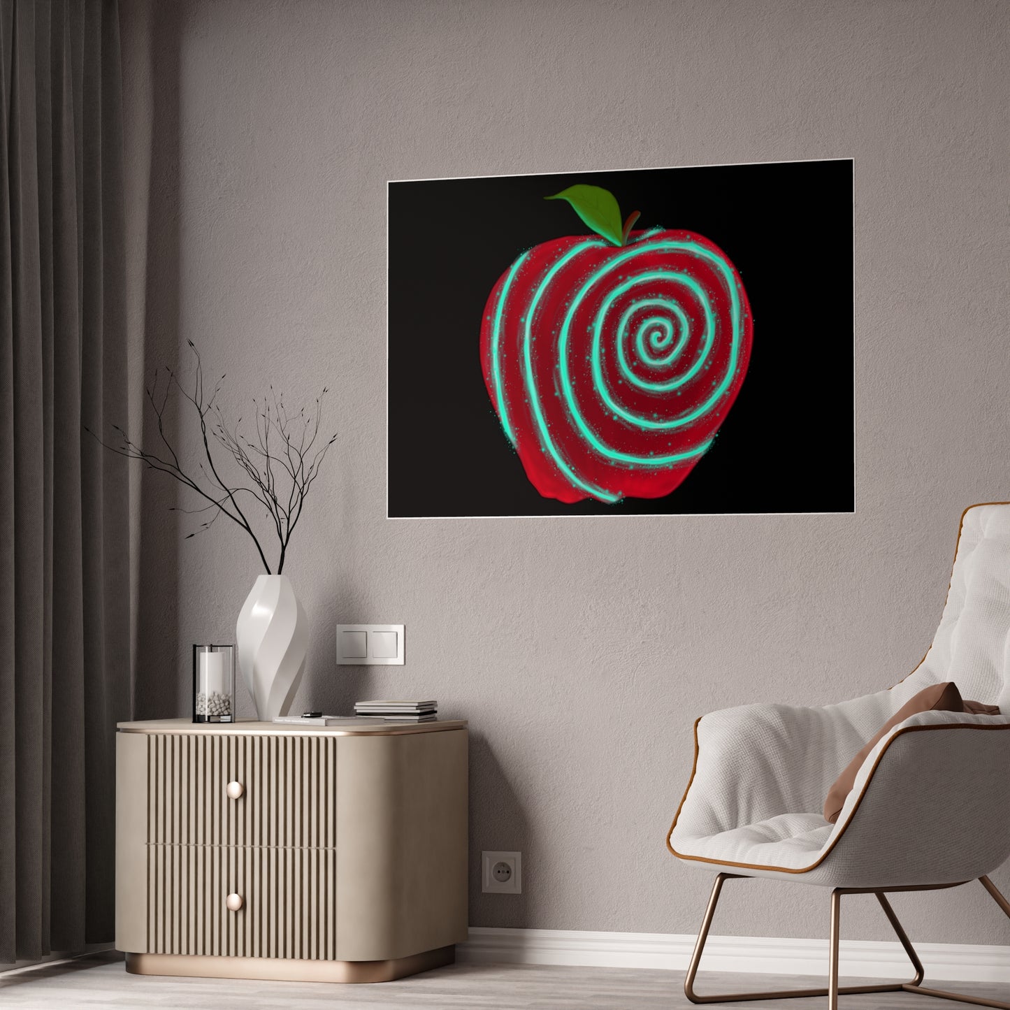 Apple's Twisted Heart Gloss Posters