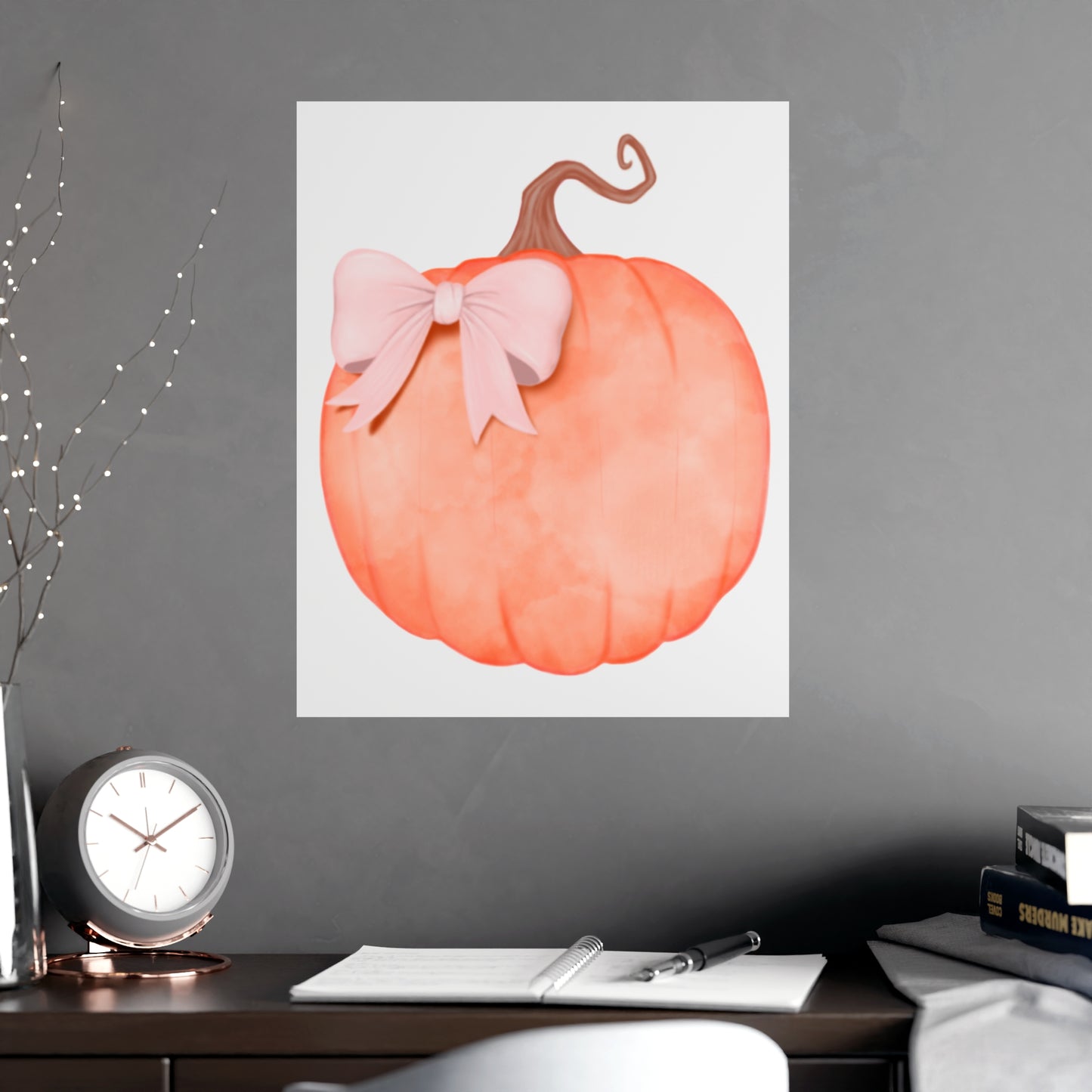 Boo Baby Pumpkin Vertical and Horizontal Matte Posters