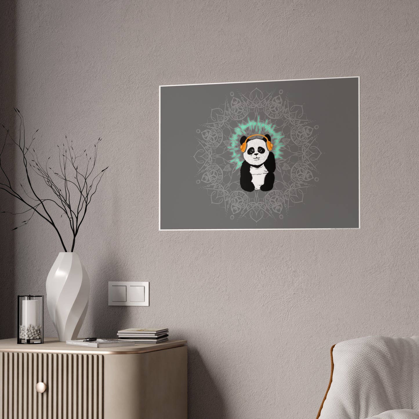 Panda Rhapsody Gloss Posters