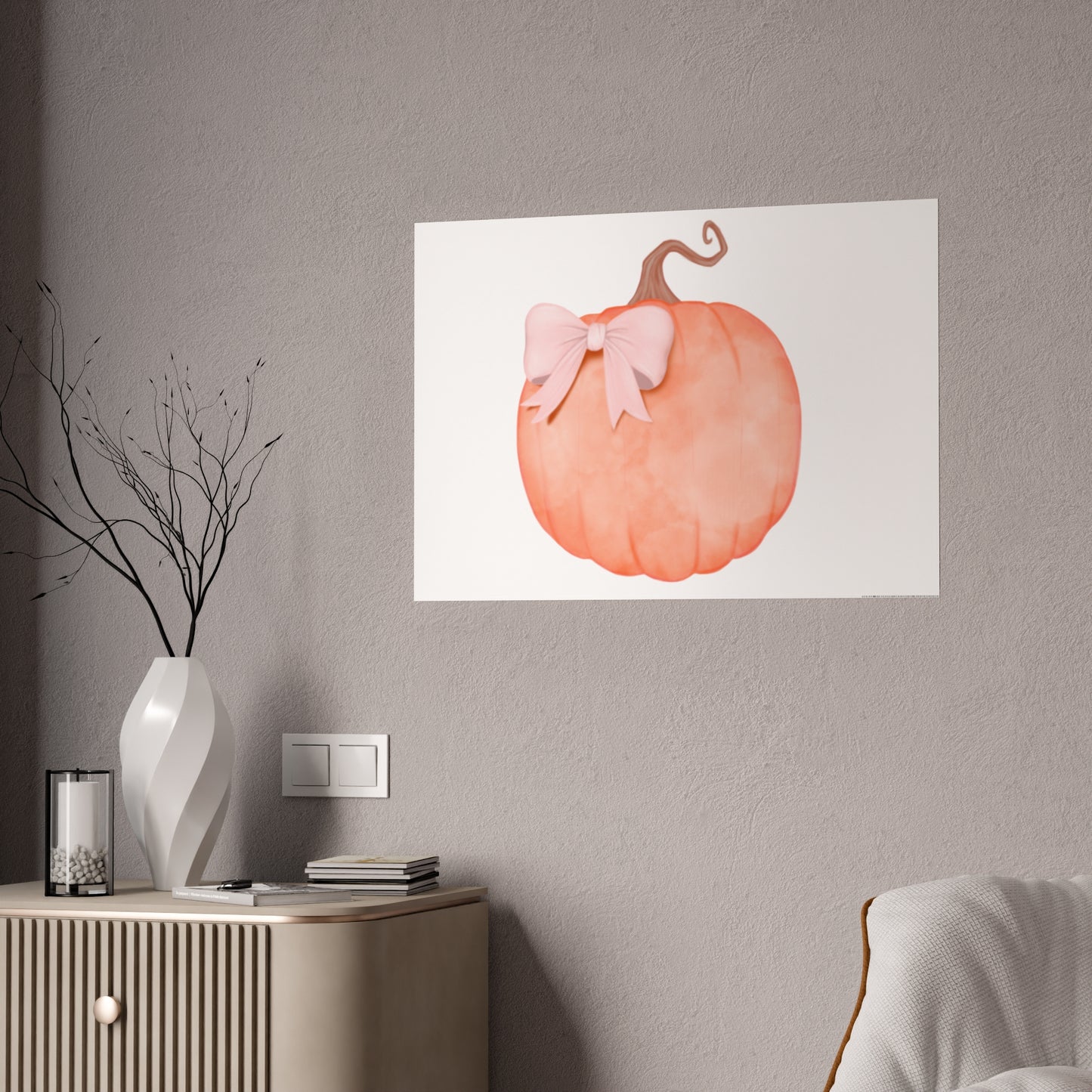 Boo Baby Pumpkin Gloss Posters