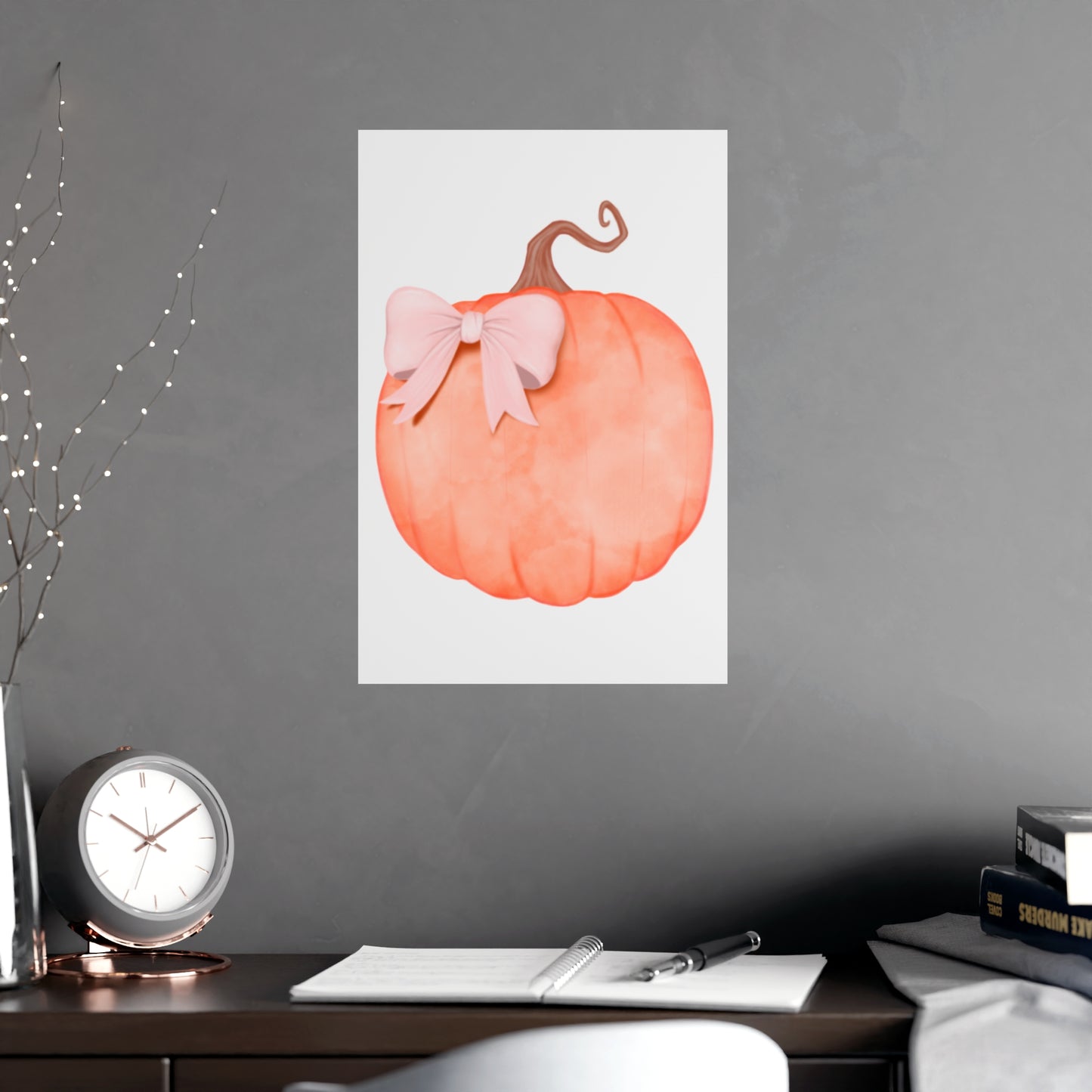 Boo Baby Pumpkin Vertical and Horizontal Matte Posters