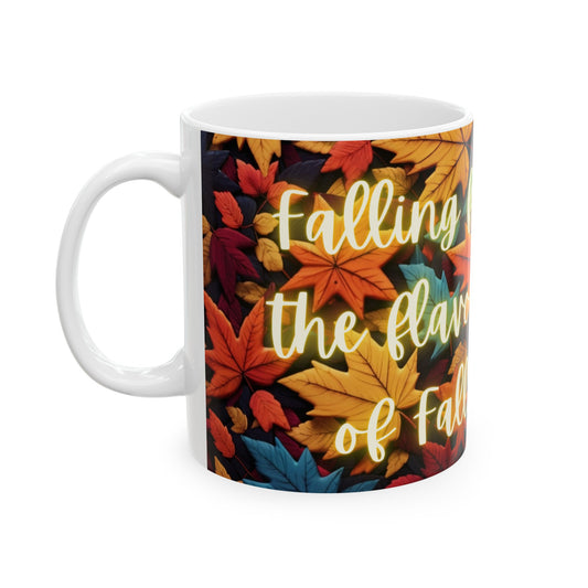 Falling for the Flavors of Fall 2 Ceramic Mug (11oz, 15oz)