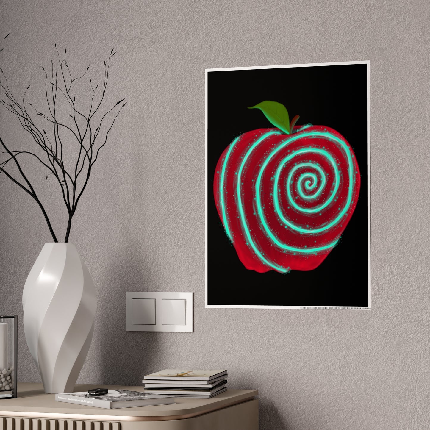 Apple's Twisted Heart Gloss Posters