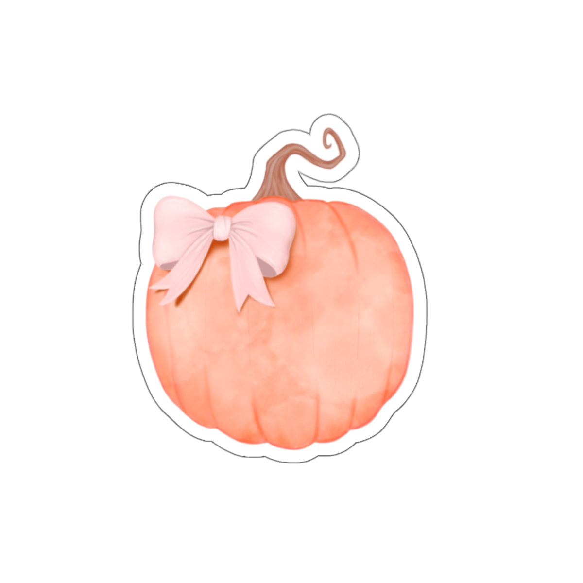 Boo Baby Pumpkin Kiss-Cut Stickers