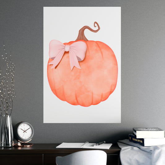 Boo Baby Pumpkin Vertical and Horizontal Matte Posters