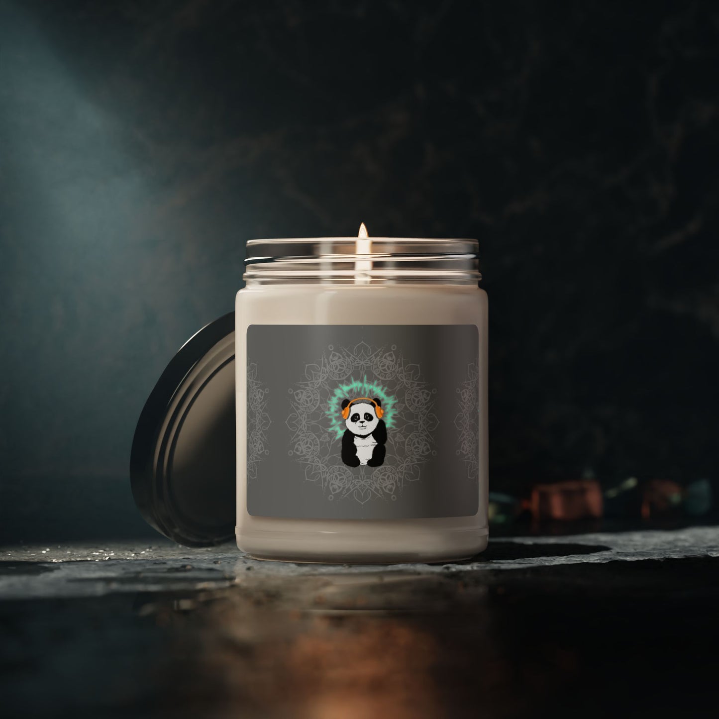 Panda Rhapsody Scented Soy Candle, 9oz