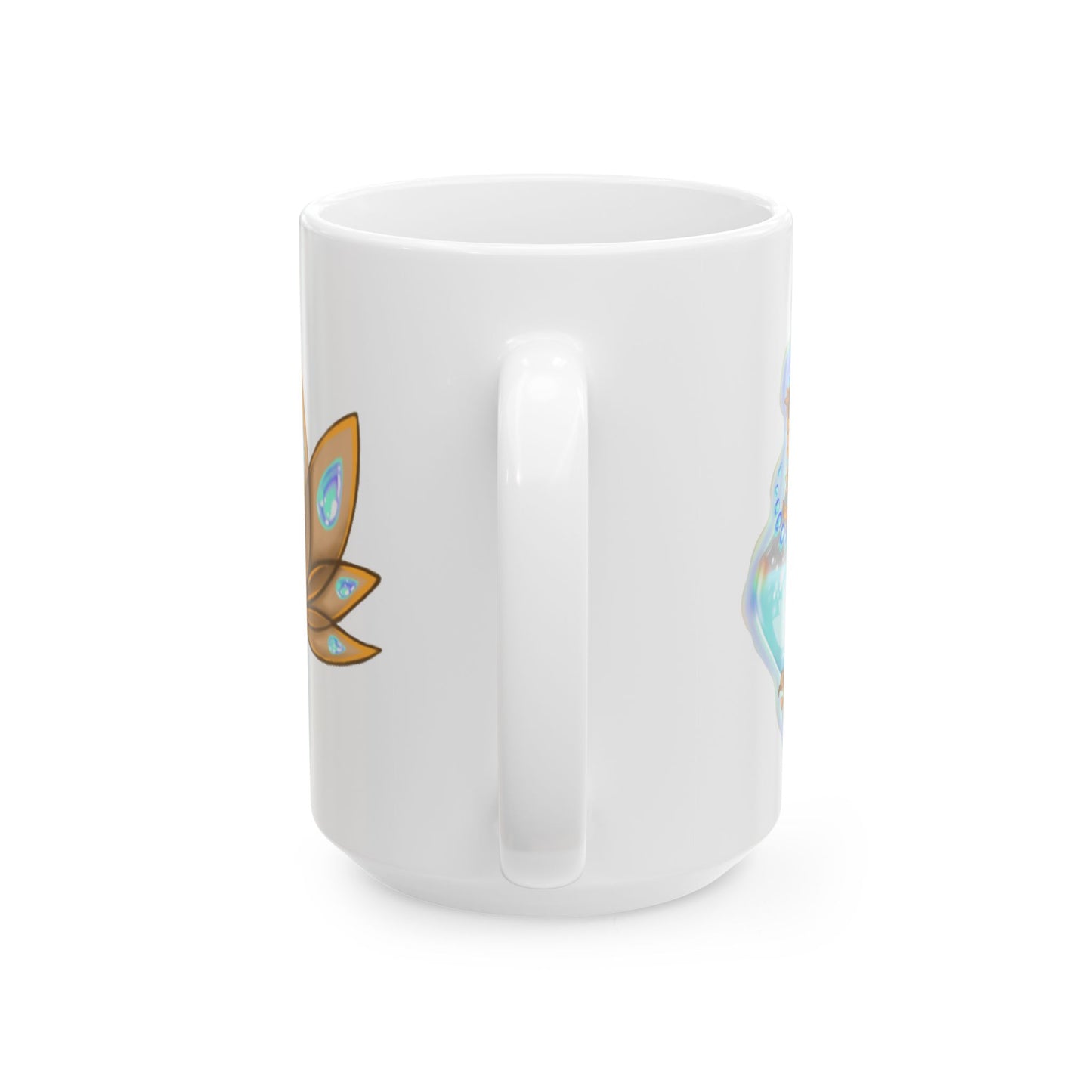 Lotus Elixir Ceramic Mug, (11oz, 15oz)