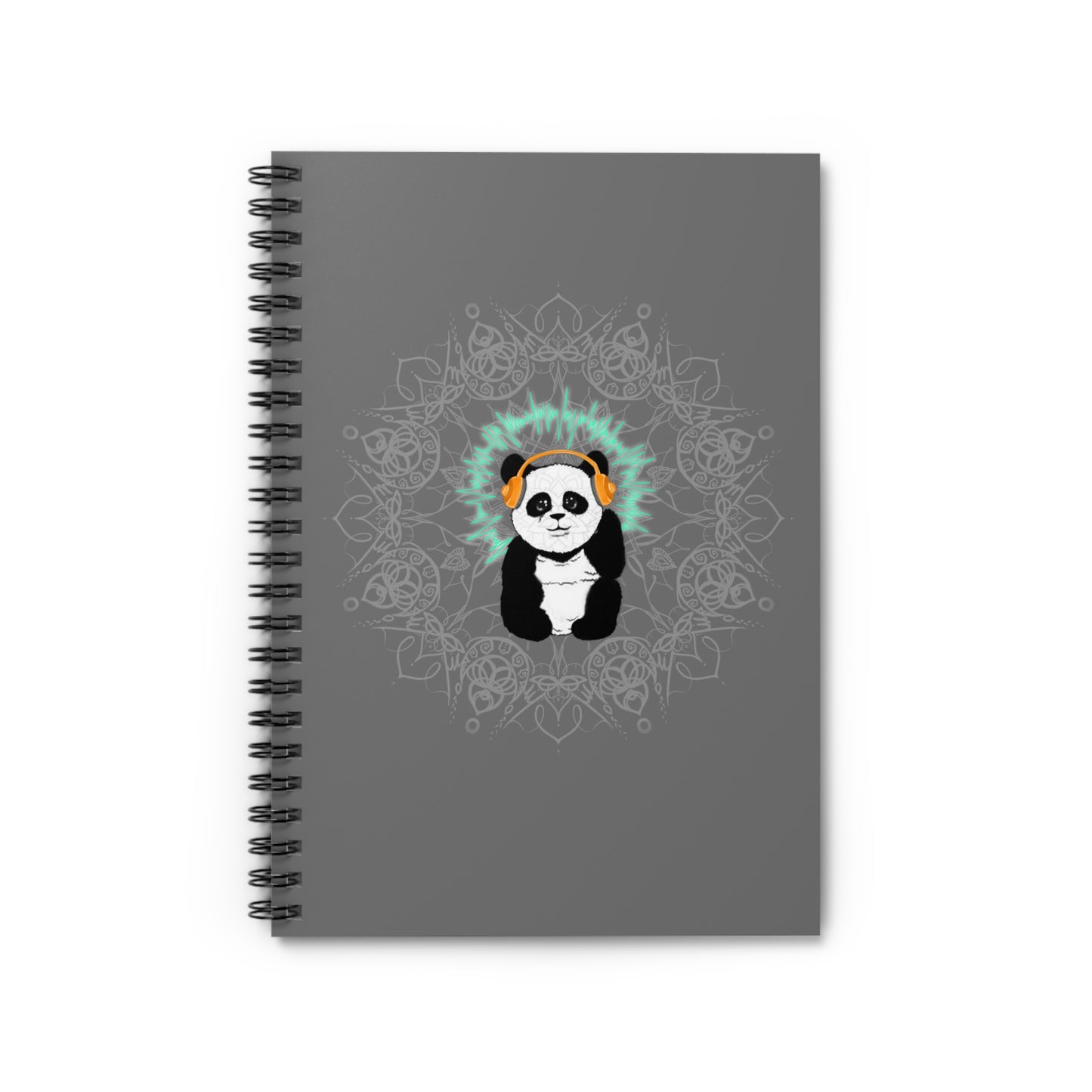 Panda Rhapsody Spiral Notebook - Ruled Line