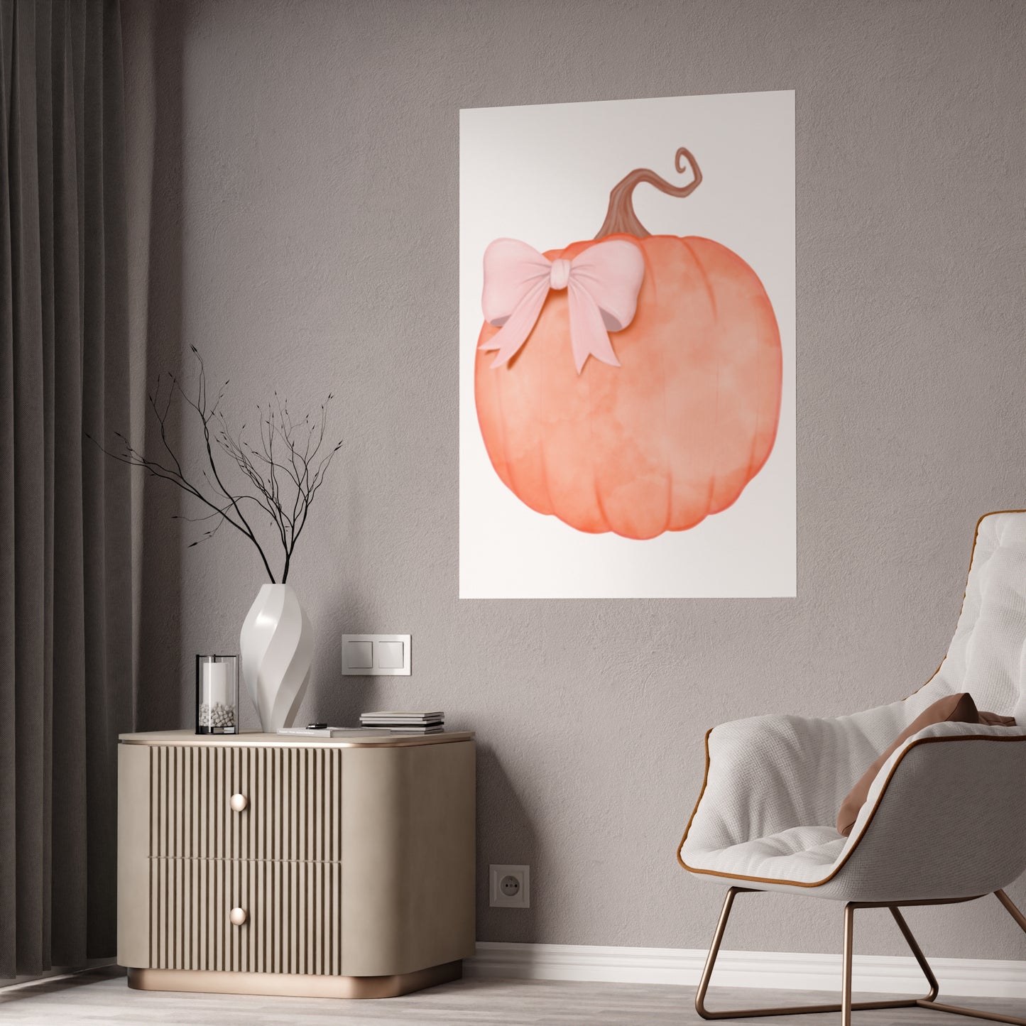 Boo Baby Pumpkin Gloss Posters