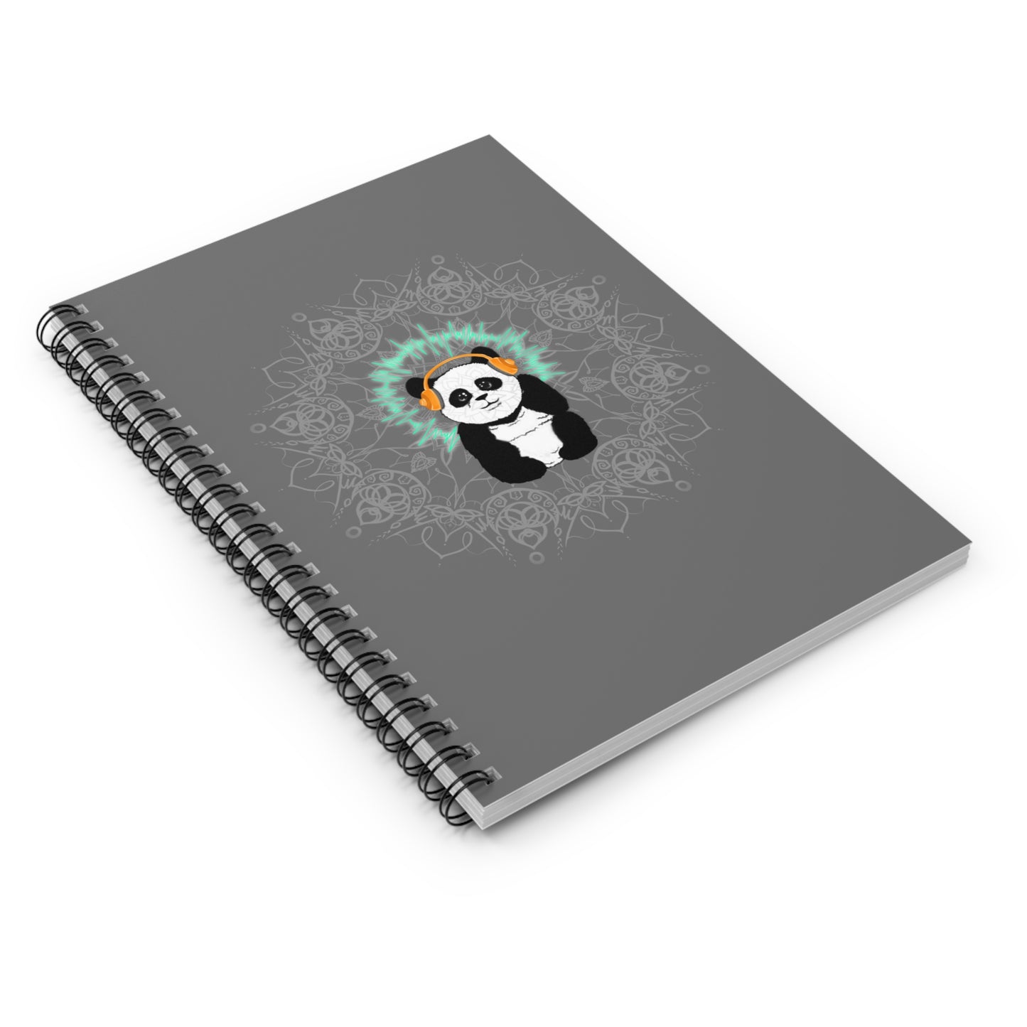 Panda Rhapsody Spiral Notebook - Ruled Line