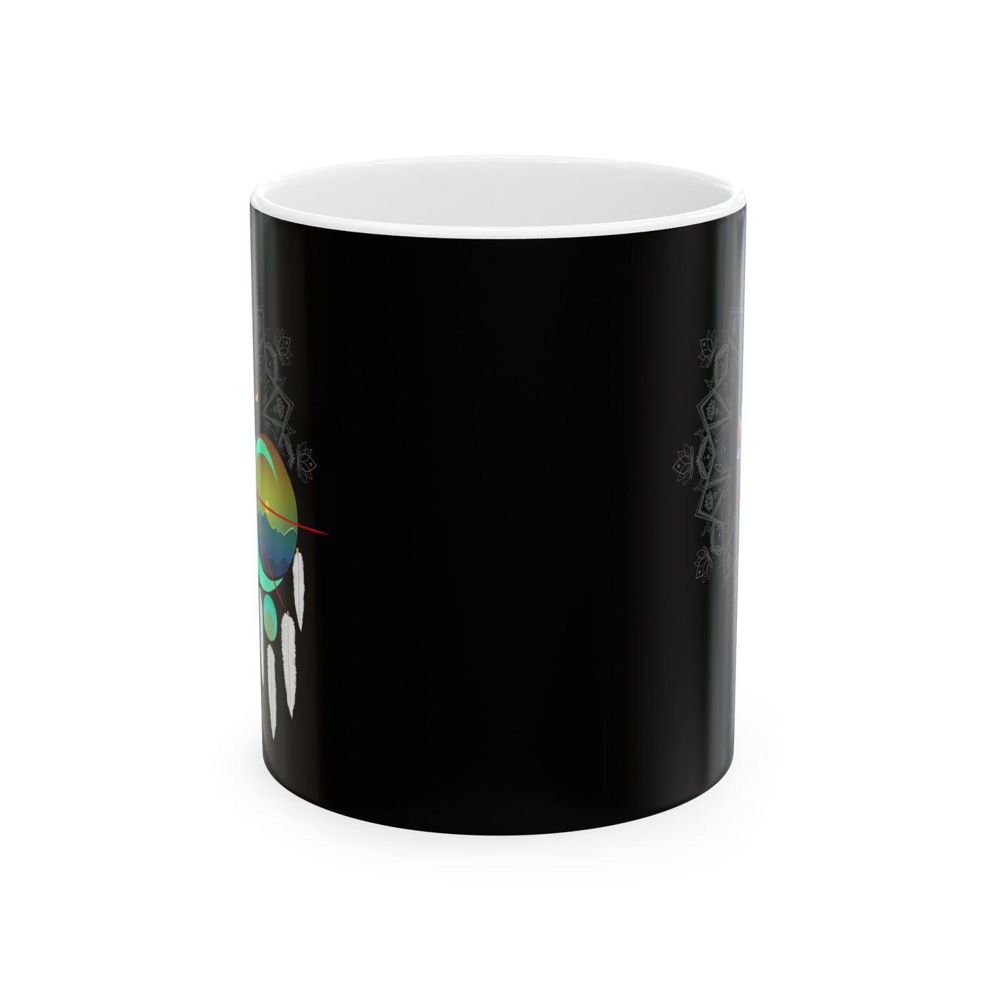 Lotus Dream Ceramic Mug, (11oz, 15oz)