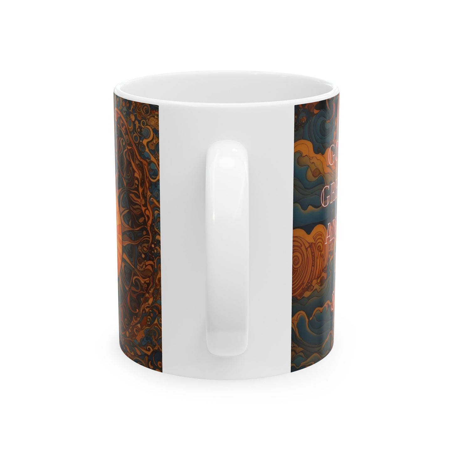 Good Vibes, Great Coffee, and a Little Dose of Sunshine Ceramic Mug (11oz, 15oz)