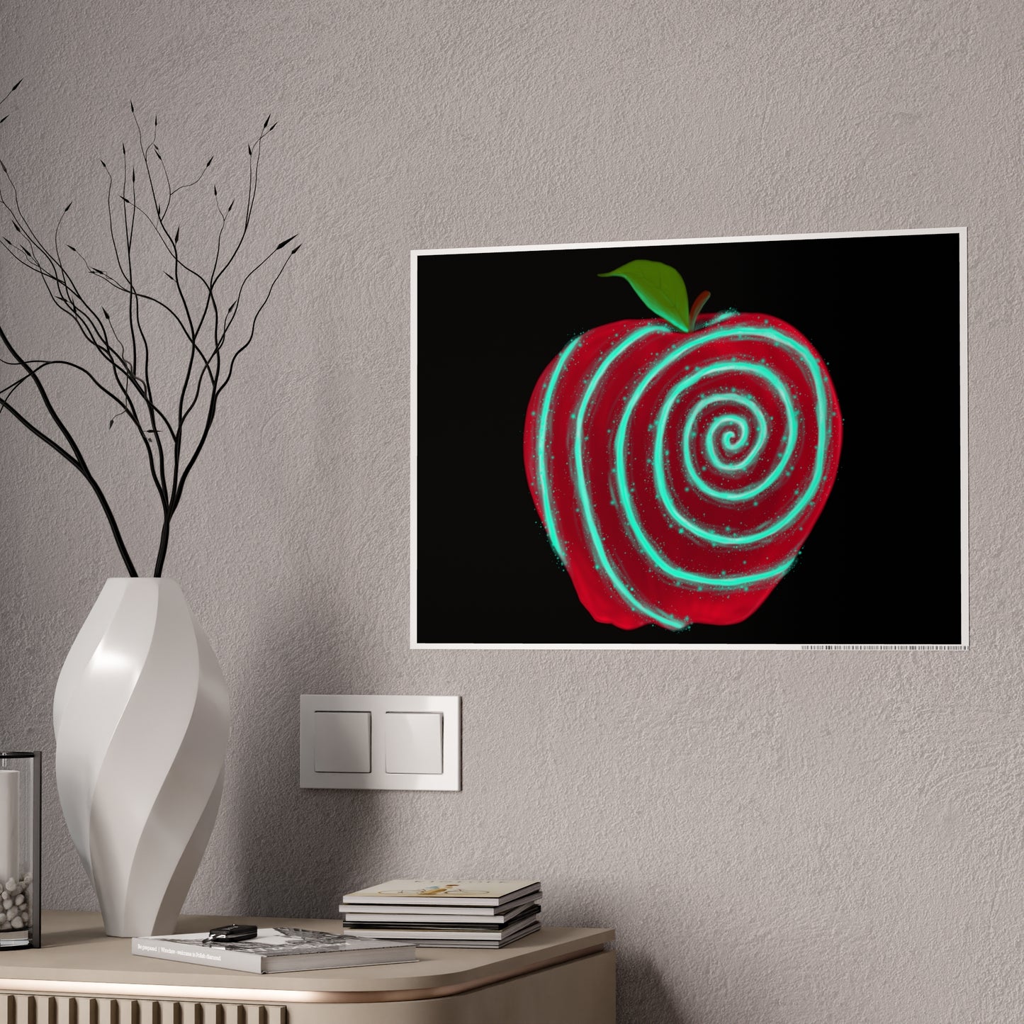 Apple's Twisted Heart Gloss Posters