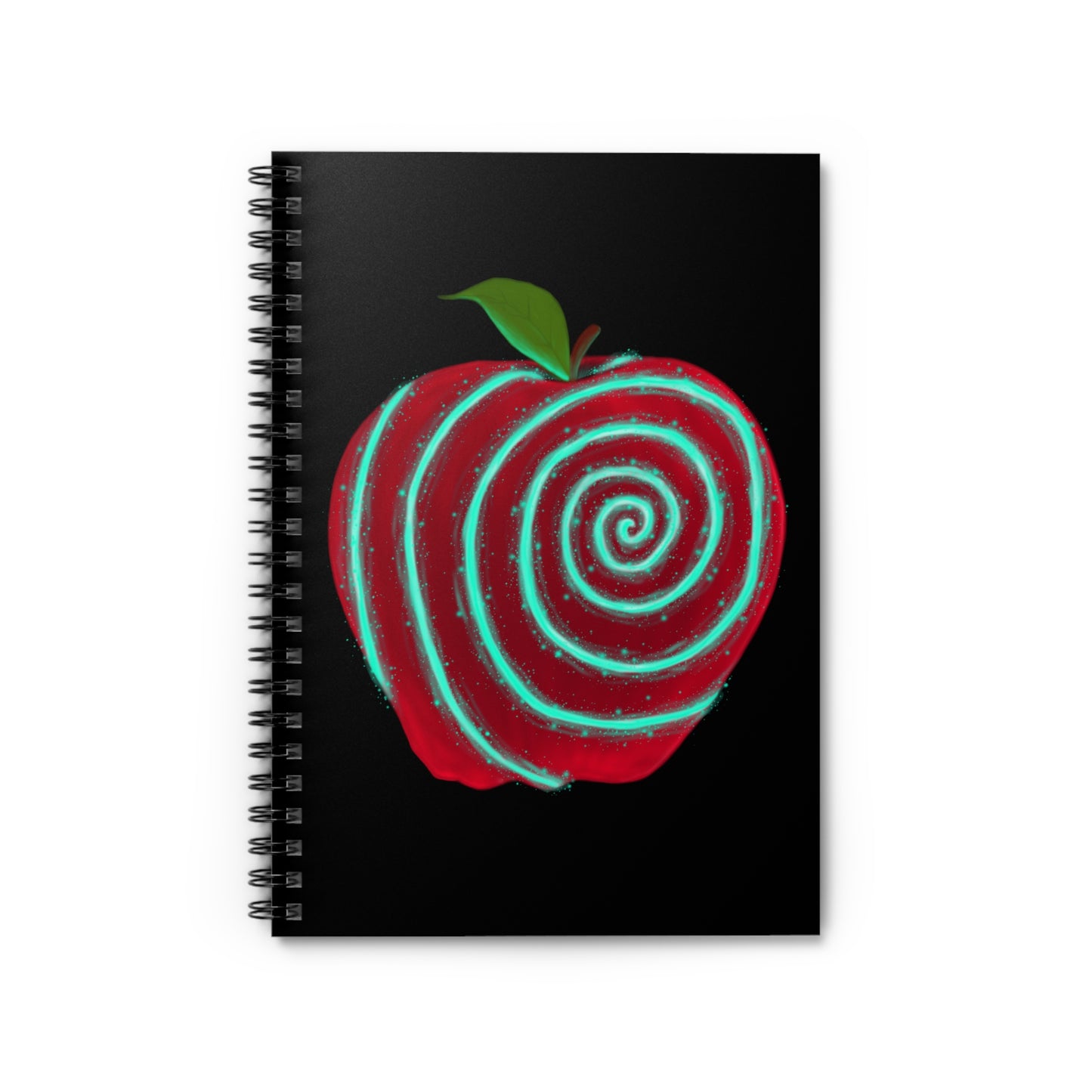 Apple's Twisted Heart Spiral Notebook - Ruled Line