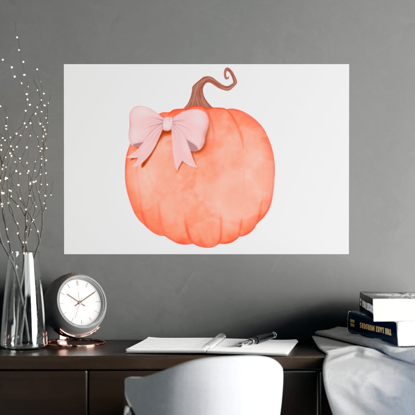 Boo Baby Pumpkin Vertical and Horizontal Matte Posters