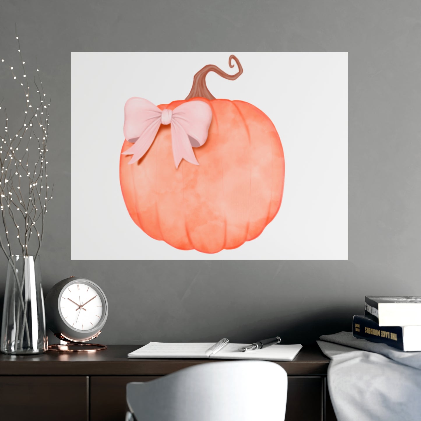 Boo Baby Pumpkin Vertical and Horizontal Matte Posters