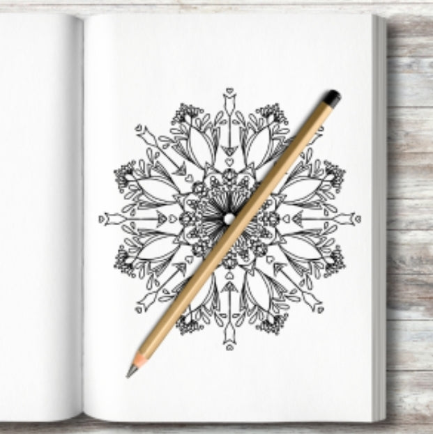 Art to Charmer 50 Mandalas Coloring Book